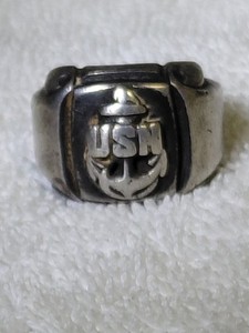 Us Navy Sterling Silver Ring | eBay