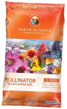 Wildflower Pollinator Mix——3-in-1 Mix with Premium Wildflower Seed, Plant 6 lb
