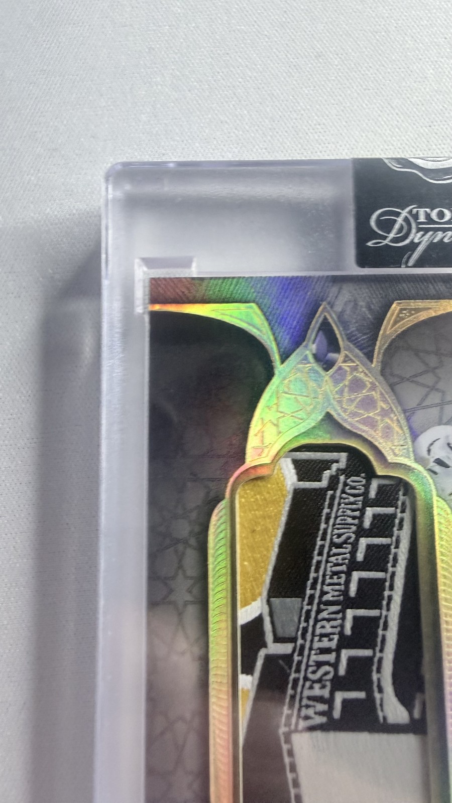 2025 Topps Dynasty Manny Machado Western Metal Supply Patch Auto 1/1 #DAPB-MMA4 view 7