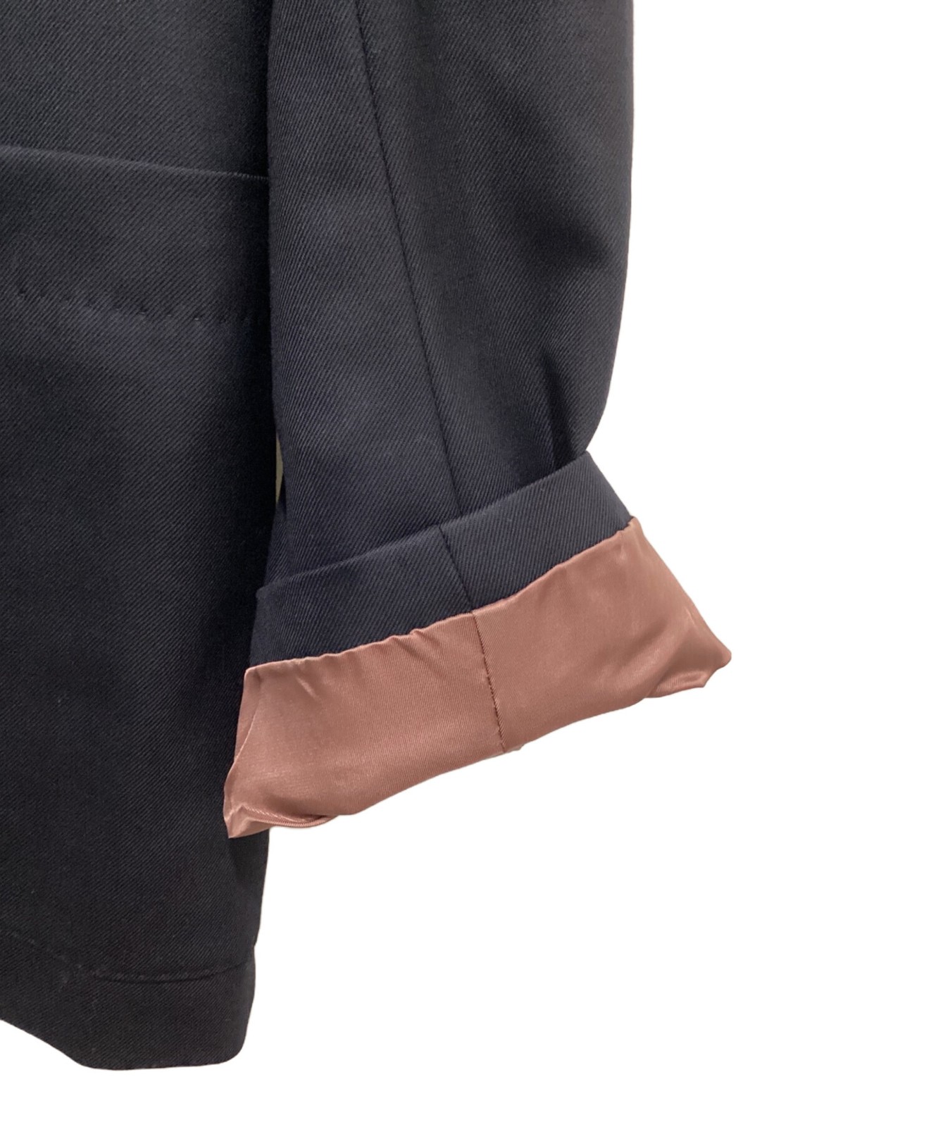 PAUL SMITH Solid wool stretch jacket Size: L Navy… - image 4