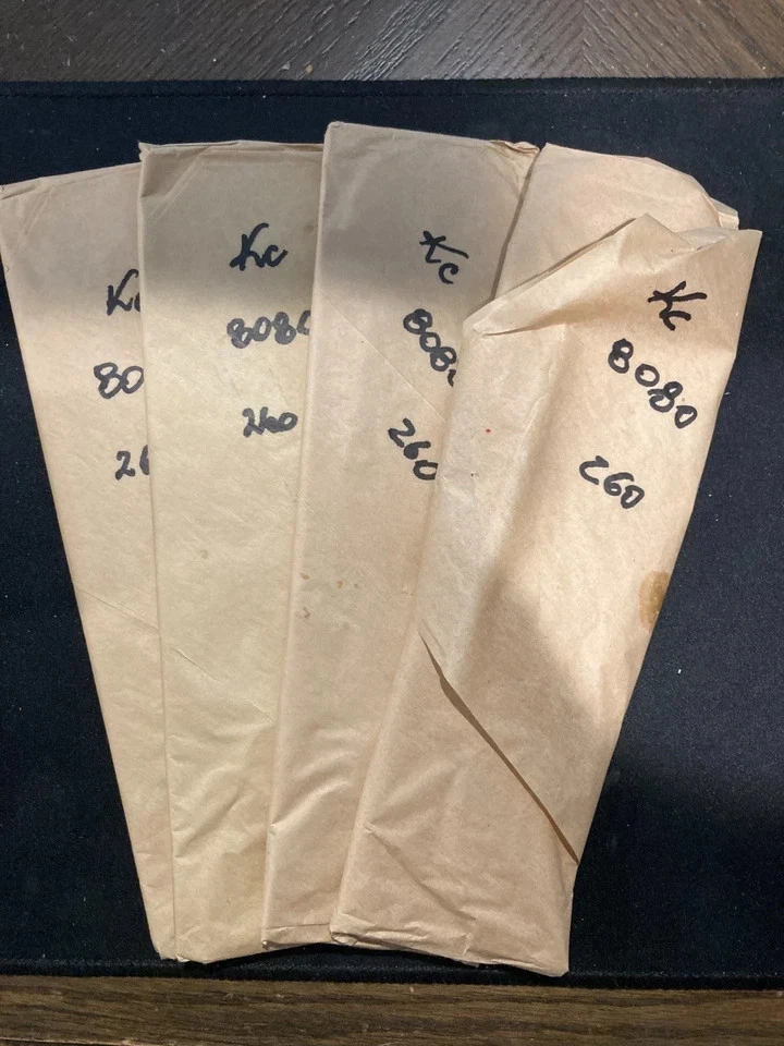 Lote de 6 Escudos Baldwin Nº 8080-260-KC Perilla Corte Acabado Cromo Pulido Foto 2 de 3