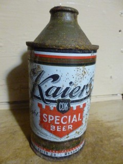 KAIER`S SPECIAL CONE TOP BEER CAN [EMPTY CANS READ DESC.]