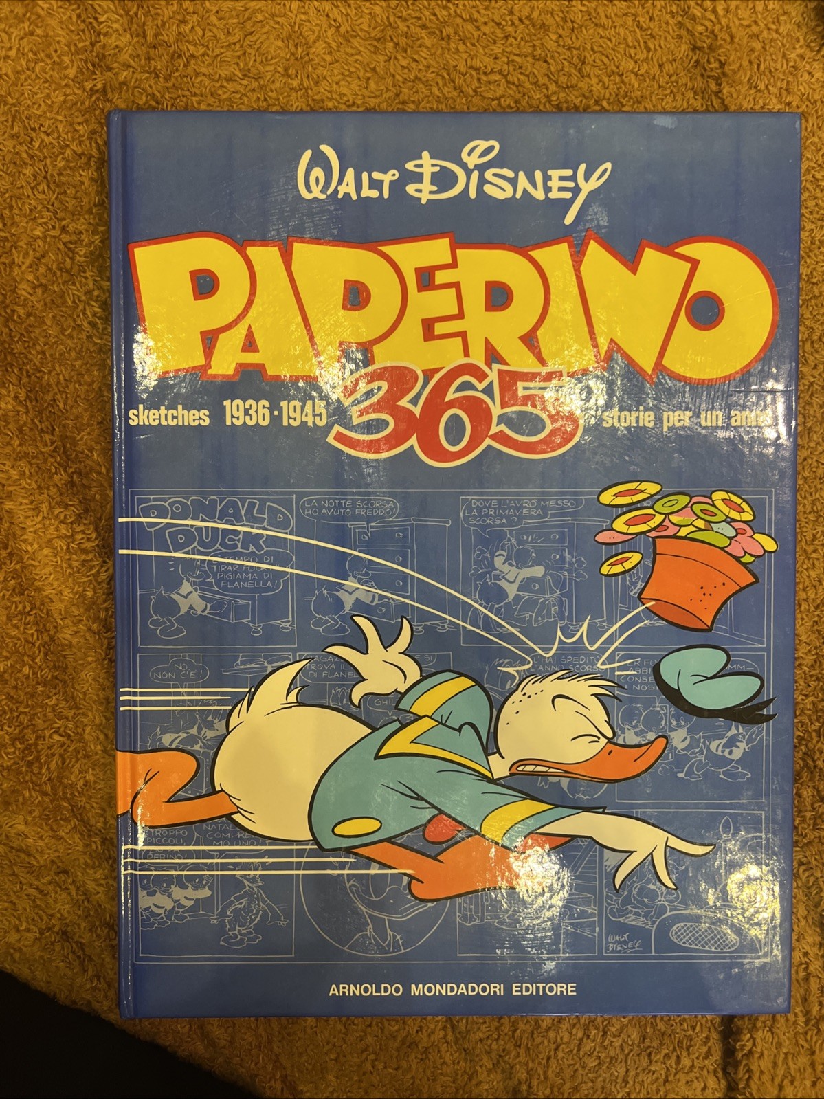 PAPERINO 365 storie per un anno Disney Mondadori 1ª edizione 1975 cartonato