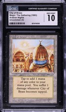 1993 MTG Arabian Nights CGC 10 GEM MINT City Of Brass