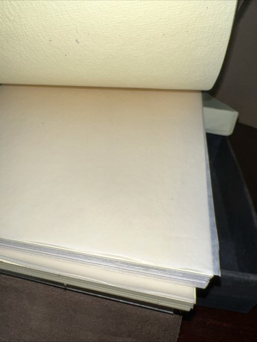 LIBRO DIARIO CON SCHIZZI RUSTICO RIDGE IN PELLE MARRONE SCURO CON SCATOLA - Foto 4 di 6