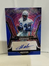 Herman Moore 2025 Panini Prizm Black Prizmatrix /15 Auto Lions Football