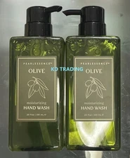 (2-Pack) PEARLESSENCE ~ OLIVE Natural Cleansing Moisturizing HAND WASH 591ml