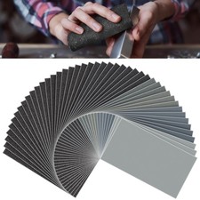 45x Sandpaper Assortment 120-5000 Grit Wet Dry Polishing Sheets for Wood Metal