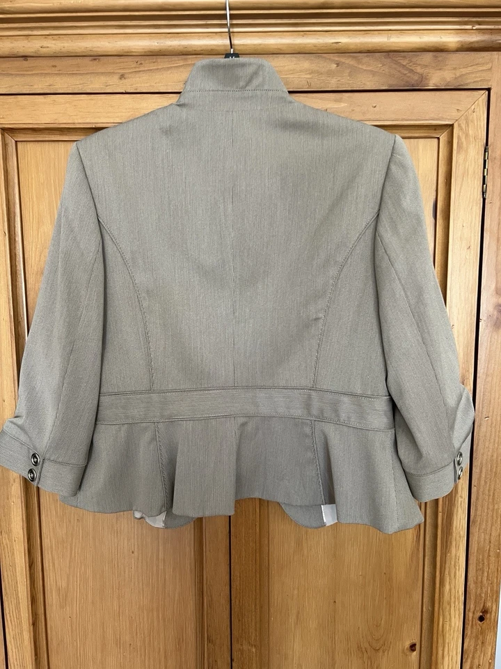 Blazer feminino White House Black Market 10 jaqueta preta - Imagem 2 de 2