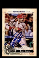 Signed Baseball Card Auto Tommy Joseph 2017 Topps Gypsy Queen #284 Phillies