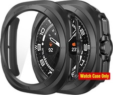 2-Pack Hard PC Screen Protector Case for Samsung Galaxy Watch Ultra 47mm,