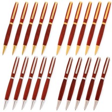 Slimline Pen Kit, Gold  Silver Variety, 20 Pack, Legacy Woodturning
