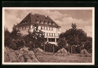 AK Bad Godesberg am Rhein, Blick zur Jugendherberge, Landeshauptmann Horion-Hau 