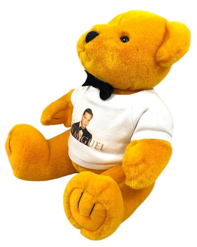 Luis Miguel Mis Romances Promotional Plush Bear Stuffed Animal 8" Collectible - Picture 4 of 13