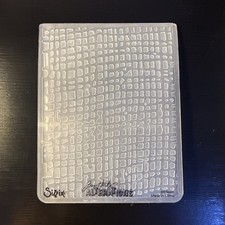 Sizzix Tim Holtz Alterations Texture Fades Embossing Folder - Burlap 656992