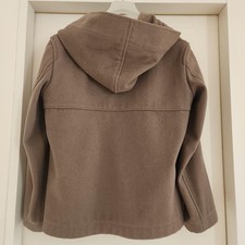 Margaret Howell Hooded Brown Wool Coat Size 1 23.4 inches