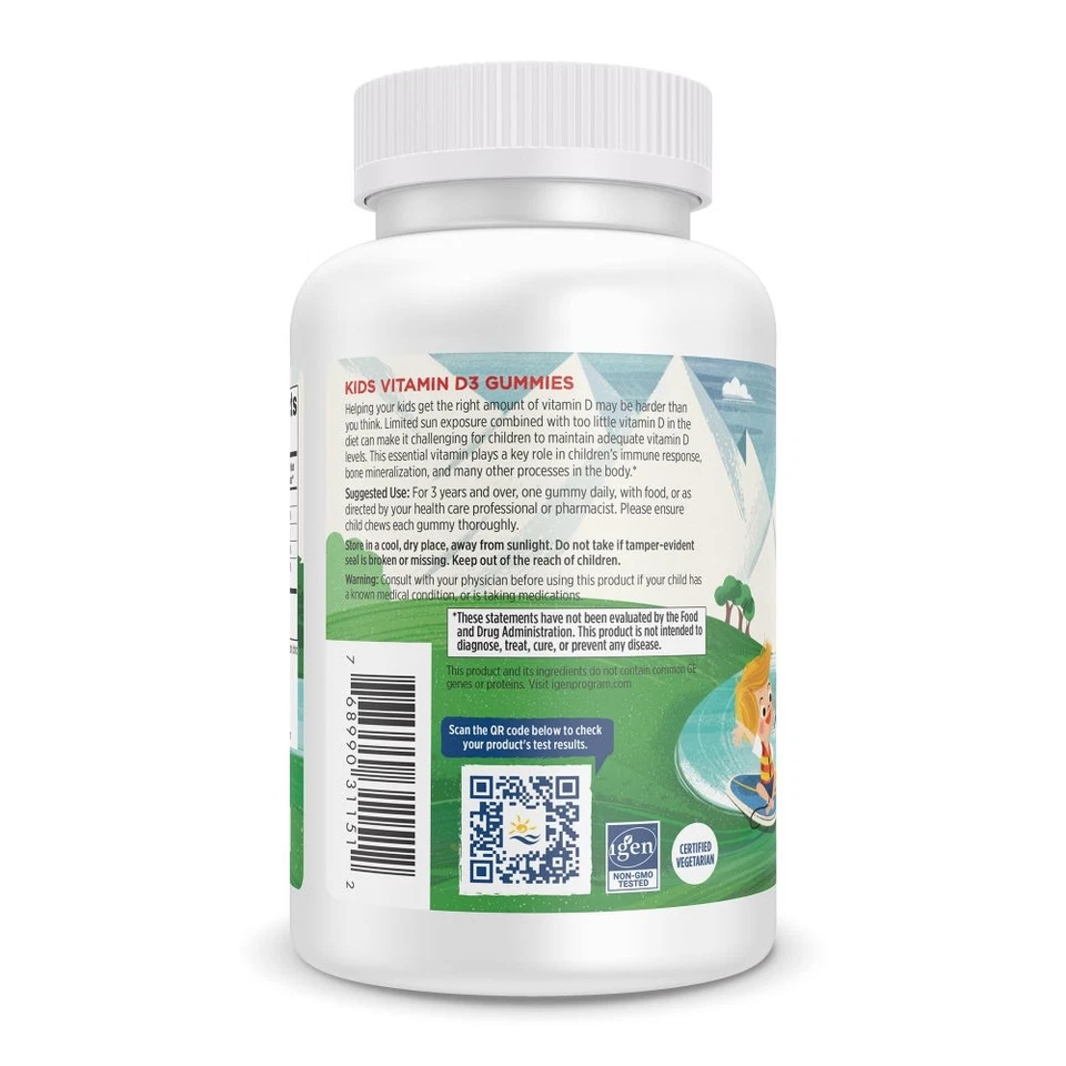 Gomas Nordic Naturals Vitamina D3 - Colecalciferol Natural Vitamina D - Imagem 3 de 4