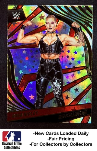 Rhea Ripley [Astro] #100 2022 Panini Revolution WWE card