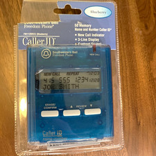 Vintage Southwestern Bell Freedom Phone Caller ID FM112BRCS Blueberry NEW Sealed