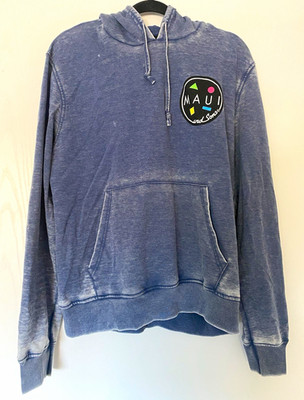 Primark Herren Hoodie blau Logo Gr. L