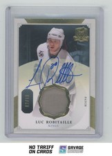 2013-14 Upper Deck The Cup Patch Auto Gold Luc Robitaille /10 #38 Los Angeles