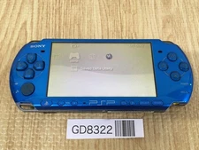 GD8322 Plz Read Item Condi PSP-3000 VIBRANT BLUE SONY PSP Console Japan