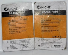 2x Niche Semi-Metallic Brake Pads K-PAD-0005 For Polaris Various Models thumbnail 2