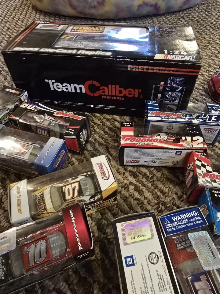 VINTAGE 1990s NASCAR 1:24 Diecast Lot | Loose Cars | Waltrip Mayfield Bodine - Image 4 of 4