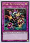 PSV-EN006 Chain Destruction - Ultra Rare Unlimited Near Mint 25th Anniversary