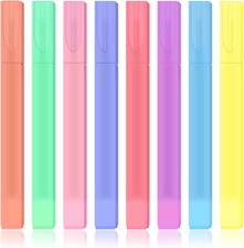Aesthetic Cute Pastel Highlighters Set, 8 Pcs Bible Highlighter, Highlighter