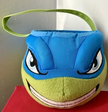 Nickelodeon Teenage Mutant Ninja Turtles Leo Halloween Candy Bucket Plush