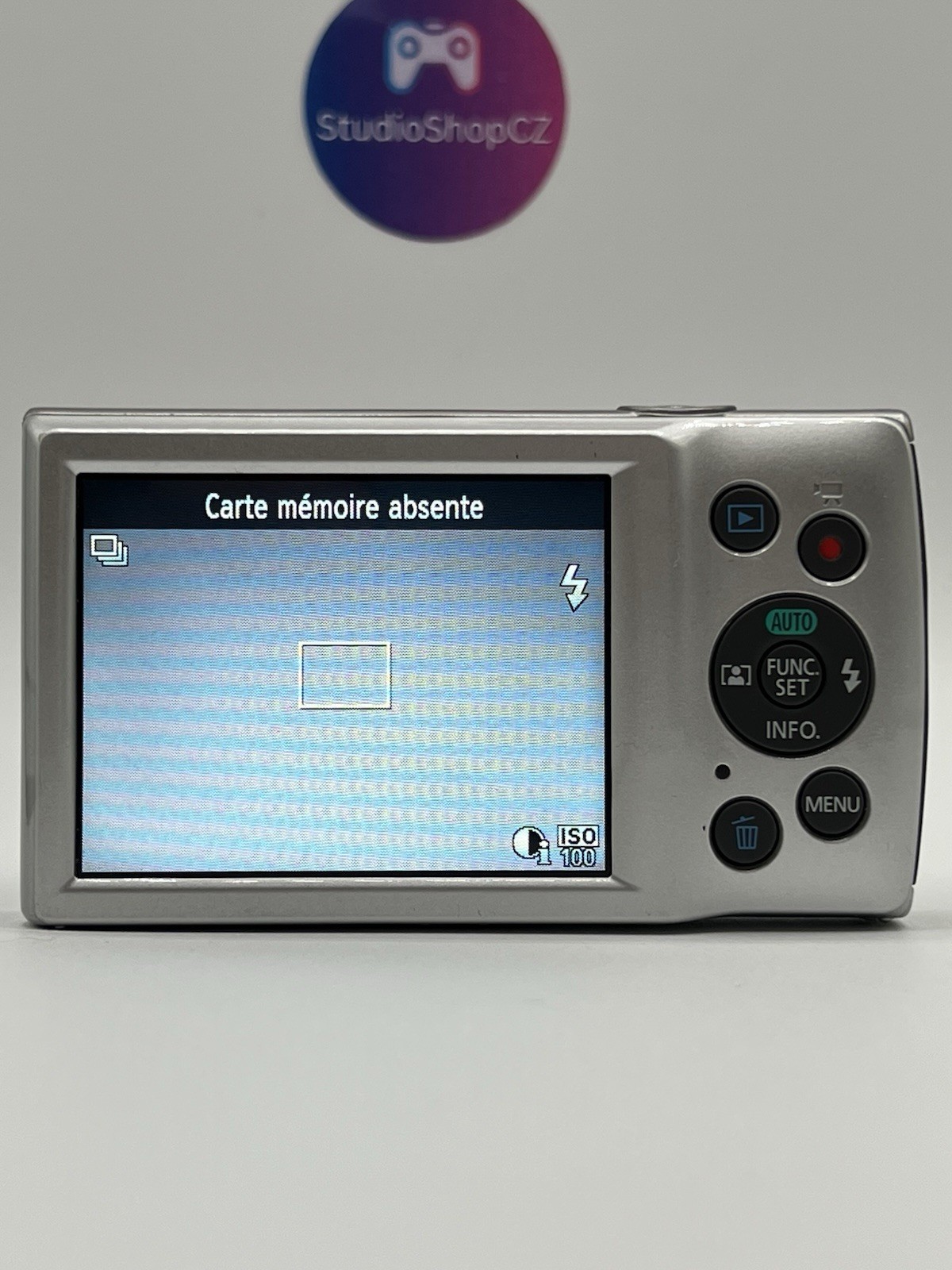 Canon IXUS 175 Silver 20MP CCD PowerShot ELPH IXY 180 Digital Camera image 5