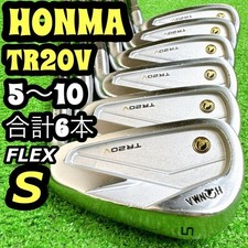 USED Honma T World TR20V Forged Irons Set 5-PW 10i 6 Clubs S VIZARD IB-WF 100