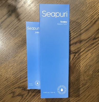 Seapuri Scalpy Bubble Tonic Anti-Dandruff Menthol Panthenol 3.38 fl oz