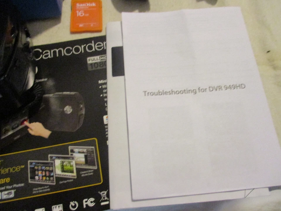 Vivitar DVR 947HD High Definition Compact Camcorder Black Tested - Image 3 of 4