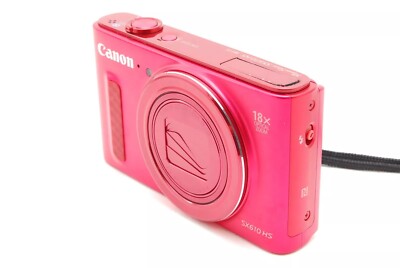 Canon PowerShot SX610 HS Digital Camera 20.2MP RED 4x