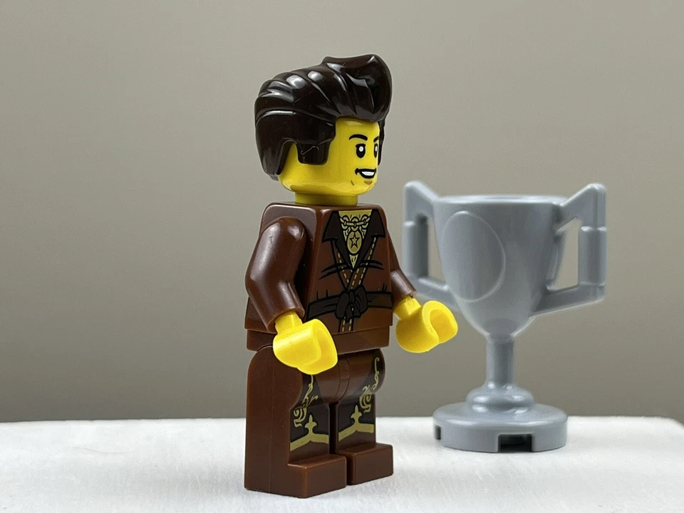 LEGO Ninjago Dareth с напечатанными ногами и трофеем минифигурка njo110 5002144-1 новый - Изображение 2 из 4