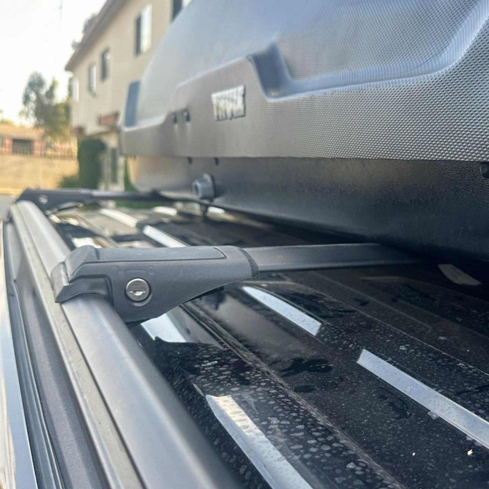 Roof Rack Cross Bars for Jeep Grand Cherokee WH/WK 2005-2010 Black 2Pcs