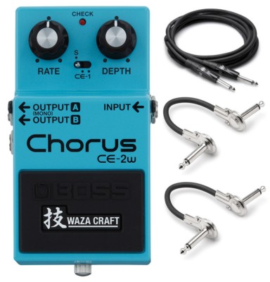 New Boss CE-2W Waza Craft Chorus Guitar Effects Pedal
