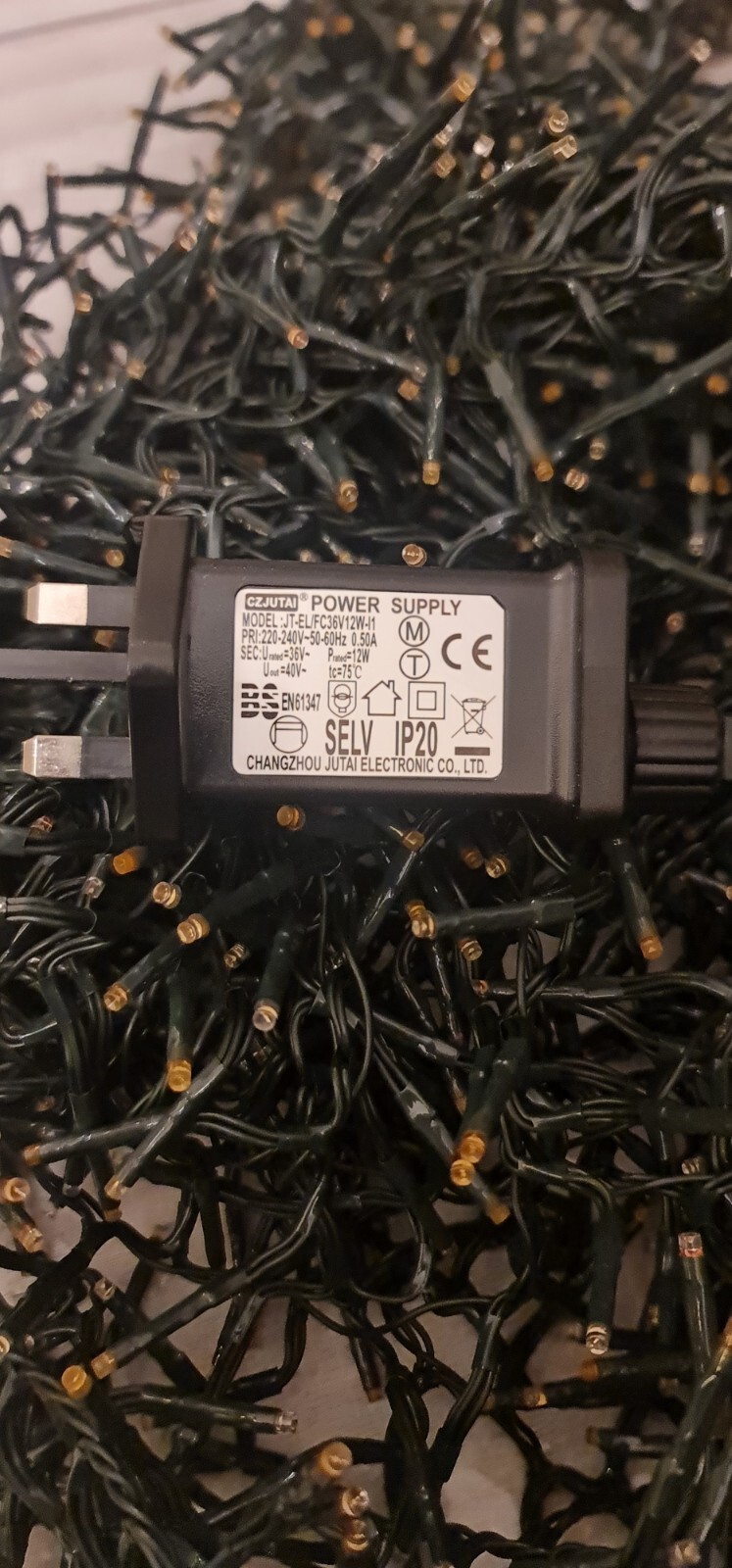 Warm White Christmas Lights 29m eBay