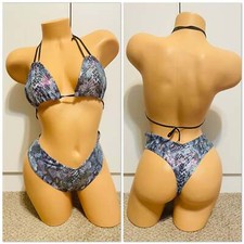 Exotic Dancewear High Waist Outfit