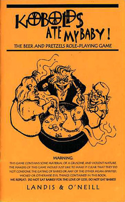 KOBOLDS ATE MY BABY! VF! 9th LEVEL GAMES Third Edition 9LG 9000 Ninth RPG Game