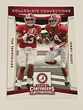 2020 Contenders Draft Picks Football Connections - Tua Tagovailoa RC - Alabama