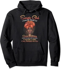 Scorpio Queens Are Born in October 23 November 21 Unisex Hooded Sweatshirt