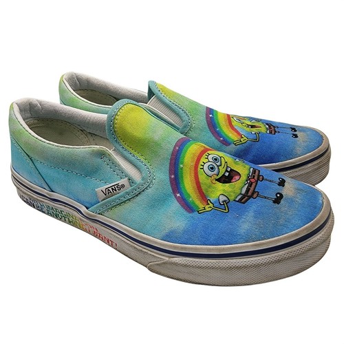 vans spongebob slip ons