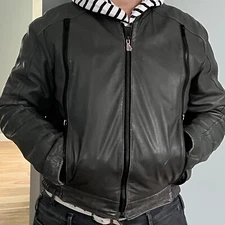 Vtg Hein Gericke Echt Leder Leather Motorcycle Jacket Liner  Womens 40 L