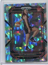 2023 Panini Prizm WNBA TAYLOR MIKESELL Cracked Ice Rookie #145 ATLANTA DREAM
