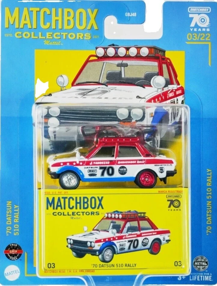 Matchbox Datsun Diecast coches, camiones y camionetas