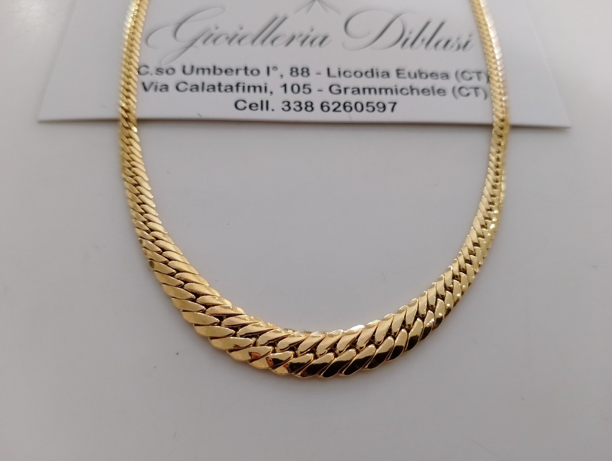 Collier Long Chaîne Gland Or - Sautoir Réglable Femme - Laiton Plaqué - Minimaliste Et élégant