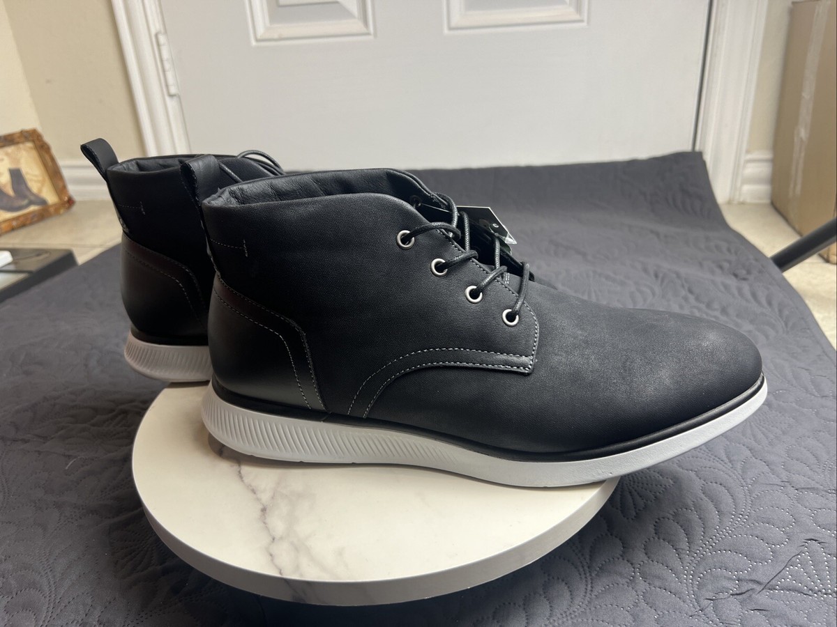 Perry Ellis Portfolio Bluff Sport Navy Outdoor Chukka Boots 